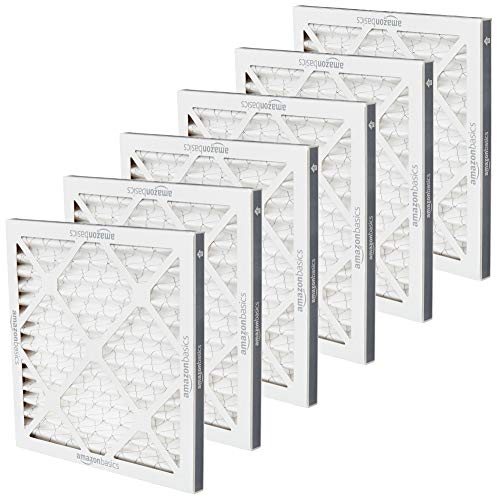 Amazon Basics 12x12x1 Air Filter 6-Pack, MERV 11 AC Furnace Filters, Dust, Pet, Allergy Control, Removes Pollen and Lint (Actual Size 11.75" x 11.75" x 0.75") - - Image 3