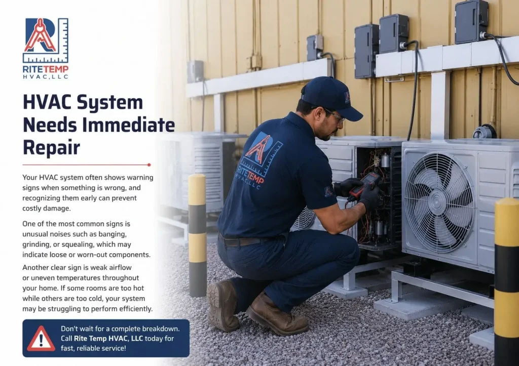 HVAC System Needs Immediate Repair