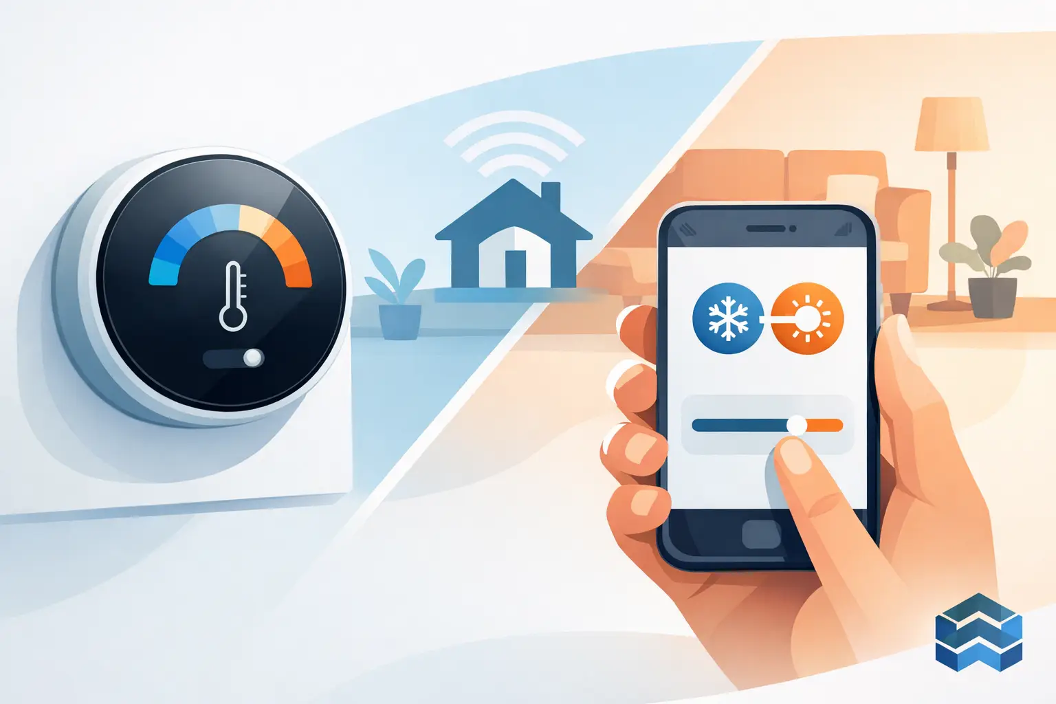Smart Thermostat Remote Temperature Control